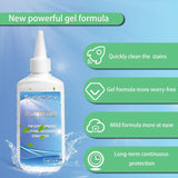 Mold Stain Cleaner Gel, 5 Fl Oz All-Purpose Gel for Home Use on Washing Machine Gasket, Bathroom Grout, Sink, Shower, Caulk, and Front Loader Seal