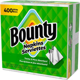 Paper Napkins, White, 400 Count
