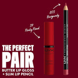 Butter Gloss, Non-Sticky Lip Gloss - Rocky Road (Wine)