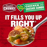 Chunky Soup, Healthy Request Chicken and Sausage Gumbo, 18.8 Oz Can
