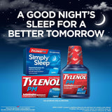 Simply Sleep Nighttime Sleep Aid Caplets, 25 Mg Diphenhydramine Hcl, Non-Habit Forming Sleep Aid for Adults, 100 Count