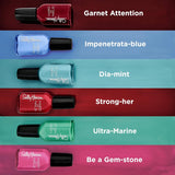 '- Hard as Nails Color - Iridescent Sea - Be a Gem Stone - 0.45 Fl Oz