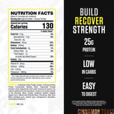 Ryse 25G Loaded Protein Powder, Cinnamon, 2 Lbs.