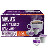 Maud'S Half Caff Medium Roast Coffee Pods, 72 Ct.