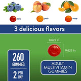 Member'S Mark Adult Multivitamin Gummies, Assorted Fruit Flavors, 260 Ct.