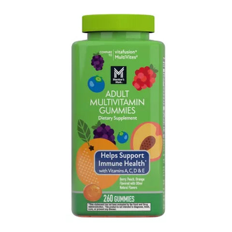 Member'S Mark Adult Multivitamin Gummies, Assorted Fruit Flavors, 260 Ct.