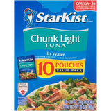 Starkist Chunk Light Tuna in Water, 2.6 Oz., 10 Pk.