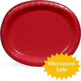 Artstyle Oval Paper Plates 10" X 12", 50 Ct., Choose Color