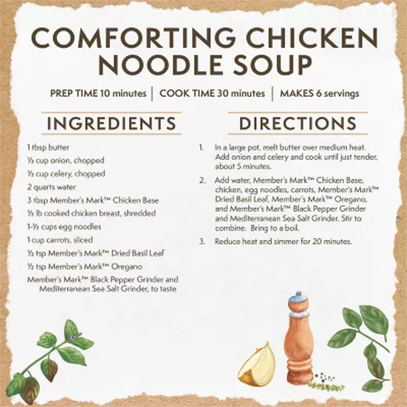 Member'S Mark Chicken Base, 16 Oz.