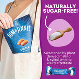 Sugar Free Candy Soft Caramels Individually Wrapped - Sea Salt & Vanilla - Low Net Carb Zero Sugar Candy with Xylitol & Maltitol (Ginger Caramel) Keto Candy 1 Pack