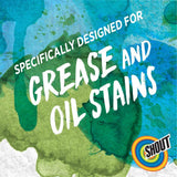 Advanced Grease Busting Foam, Laundry Stain Remover, Oil and Grease Stain Remover for Clothes Laundry; Works on Motor Oil, Bike Grease, Cooking Oil, and More! 18Oz Can