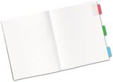 Margin Ultra Tabs, 2.5" X 1", 2-Side Writable, Assorted Colors, 24 Repositionable Page Tabs (74768)