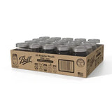 Ball Regular Mouth Mason Jars, 16Oz. Pint Glass Jars with Lids & Bands, 20-Pack