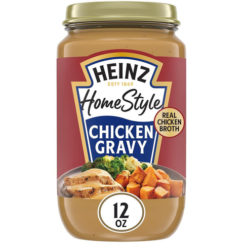 Homestyle Classic Chicken Gravy, 12 Oz Jar