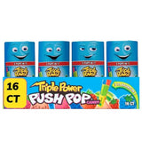 Triple Power Push Pop Candy, 16 Ct.