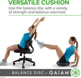 Balance Disc Wobble Cushion Stability Core Trainer for Home or Office Desk Chair & Kids Alternative Classroom Sensory Wiggle Seat