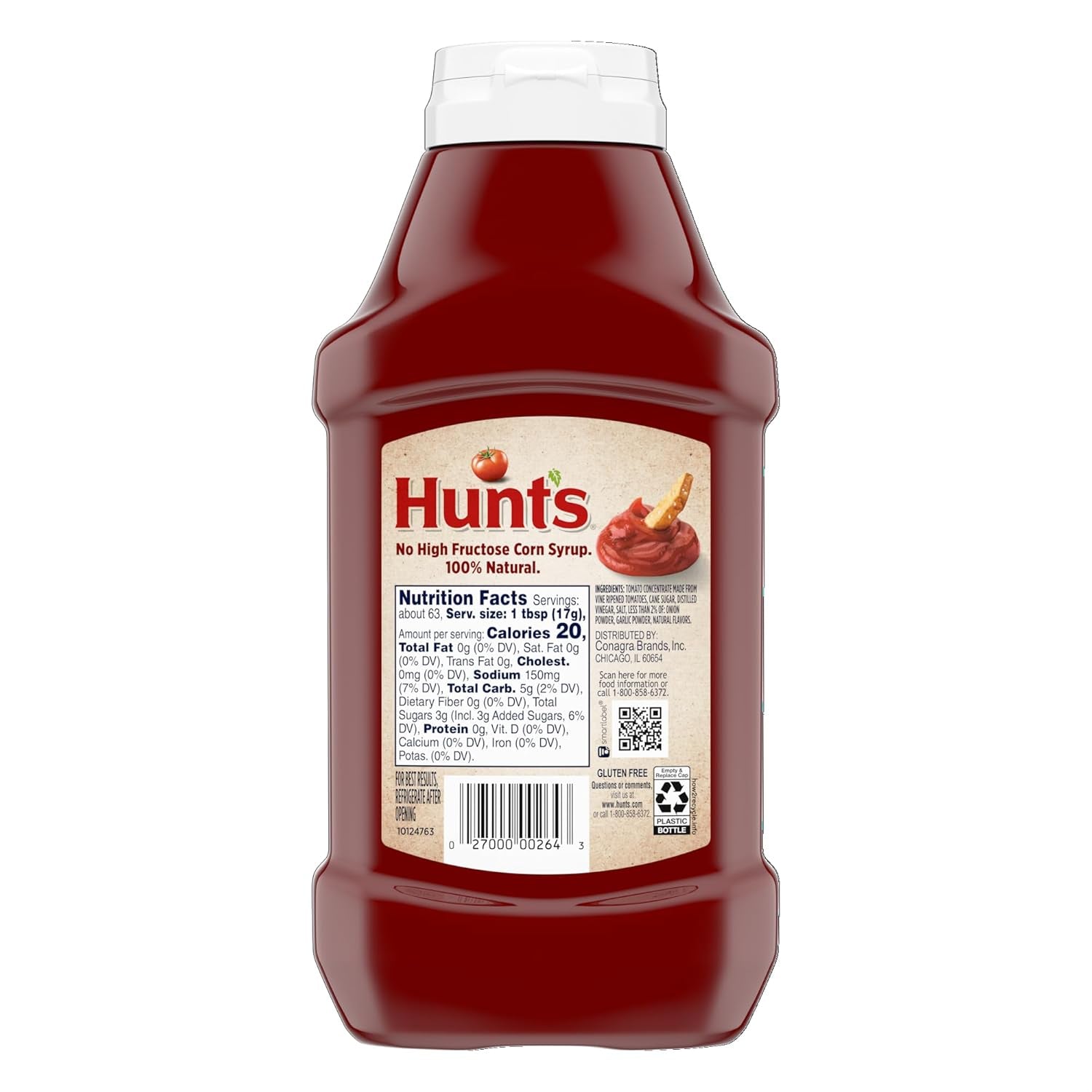 All Natural Tomato Ketchup, 38 Oz