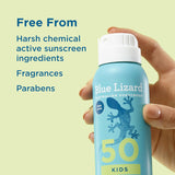 Kids Mineral Sunscreen Spray SPF 50+, Brand, Broad-Spectrum UVA/UVB Protection, Water-Resistant, Zinc Oxide Formula, 5 Fl Oz