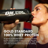 Optimum Nutrition, Gold Standard 100% Whey Protein Powder, Extreme Milk Chocolate, 5.64 Lbs.