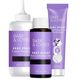 Dark and Lovely Fade Resist Rich Conditioning Hair Color, Permanent Hair Color, up to 100 Percent Gray Coverage, Brilliant Shine with Argan Oil and Vitamin E, Midnight Blue