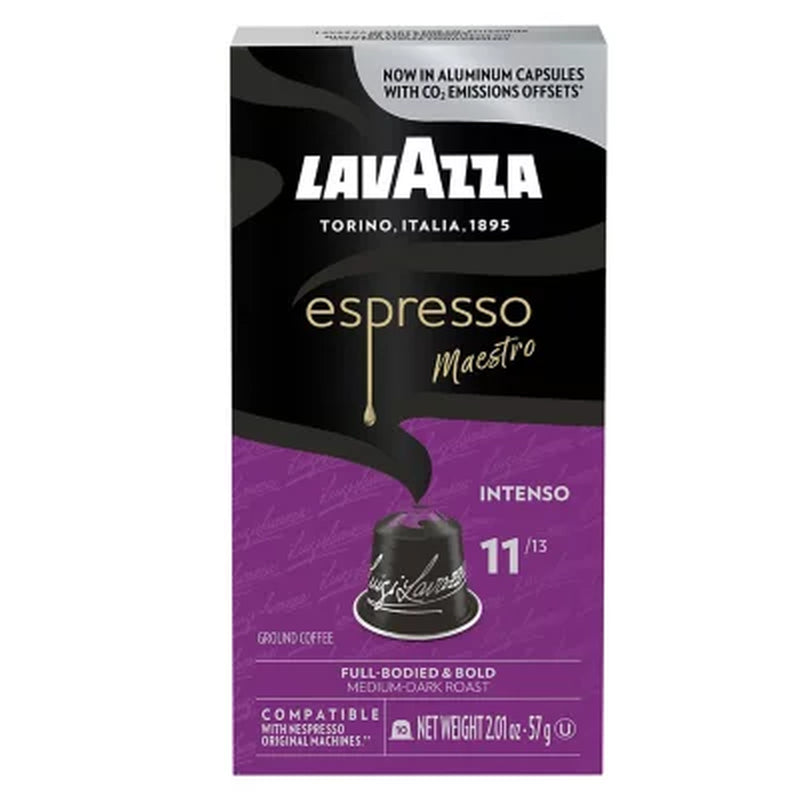 Lavazza Espresso Maestro Inteso Medium-Dark Roast Pods 60 Ct.