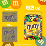 M&M'S Peanut Milk Chocolate Candy, 62 Oz.
