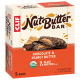 CLIF Nut Butter Bar - Chocolate Peanut Butter - Filled Energy Bars - Non-Gmo - USDA Organic - Plant-Based - Low Glycemic - 1.76 Oz. (5 Pack)