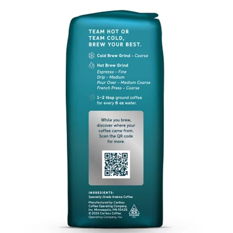 Caribou Coffee Whole Bean, Caribou Blend , 40 Oz.