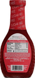 Sugar Free Gluten Free Salad Dressing, Raspberry Vinaigrette, 8 Ounce