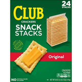 Club Crackers, Snack Stacks, 2.08 Oz., 24 Pk.
