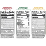 Sensible Portions Garden Veggie Puffs, Variety Pack, 0.5 Oz., 30 Pk.