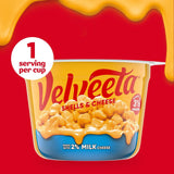 Shells & Cheese Microwaveable Shell Pasta with 2% Milk Cheese, 4 Ct Pack, 2.19 Oz Cups