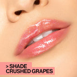 Megaslicks Lip Gloss, Ultra-Glossy, Vitamin-E Enriched, Ultra-Gloss High Shine Moisturizing, Cruelty-Free & Vegan - Rasp-Berry Voice