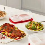 Rubbermaid Easy Find Lids Meal Prep Food Storage Containers, 14-Piece Set
