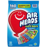 Airheads Mini Candy Bars, Variety Pack, 160 Pcs.