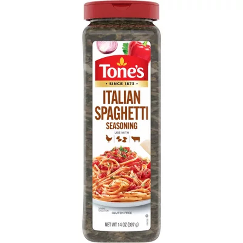 Tone'S Italian Spaghetti Seasoning Blend 14 Oz.