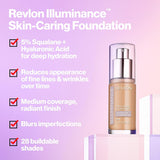 Illuminance Skin-Caring Liquid Foundation, Hyaluronic Acid, Hydrating and Nourishing Formula with Medium Coverage, 117 Light Beige, 1 Fl Oz