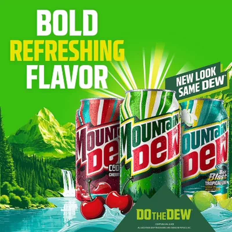 Mountain Dew Original Mini Cans, 7.5 Fl. Oz., 30 Pk.