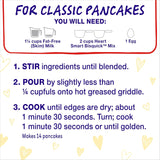 Betty Crocker  Pancake and Baking Mix, Low Fat, Cholesterol Free, Heart Smart, 40 Oz