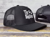 Embroidered the Dogfather Paw Hat, Best Dog Dad Hats, Father'S Day Trucker Hat for Men, Mesh Outdoor Travel Baseball Cap