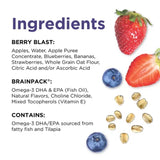 Brainiac Fruit and Oat Smoothie Pouches, 20 Pk.