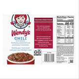 Wendy'S Chili with Beans, 15 Oz., 6 Pk.
