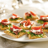 Rosemary & Olive Oil Whole Grain Wheat Crackers, Lunch Snacks, Snack Crackers, Family Size, 12.5 Oz