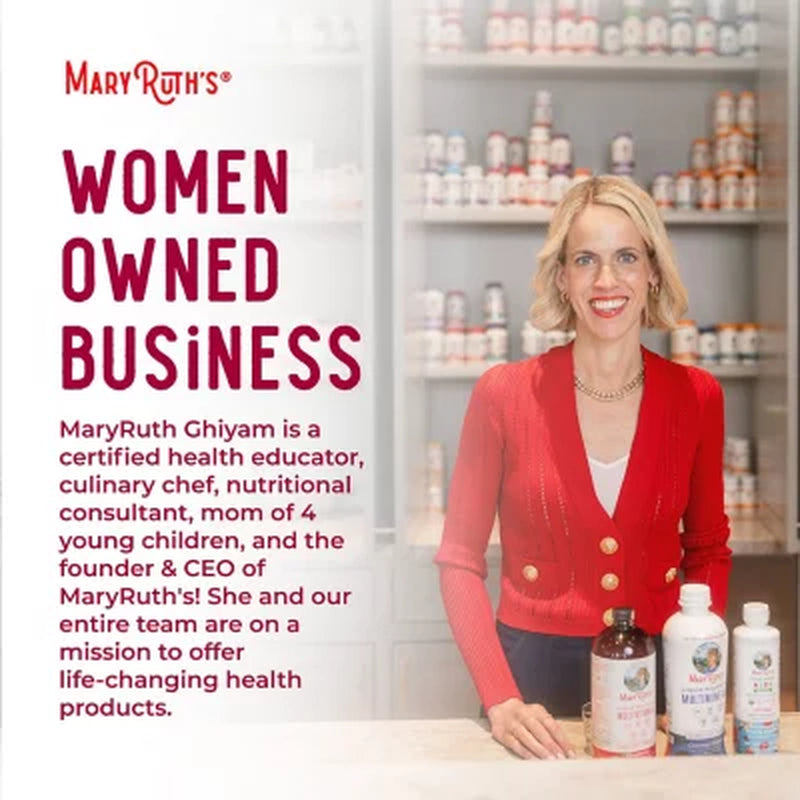 Maryruth'S Liquid Morning Multivitamin, Raspberry, 22 Fl. Oz., 2 Pk.
