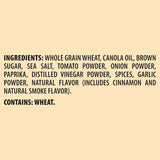 Thin Crisps Applewood Barbecue Whole Grain Wheat Crackers, Lunch Snacks, Snack Crackers, 7.1 Oz