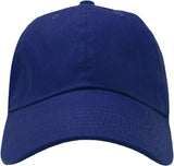 Classic Baseball Cap Dad Hat 100% Cotton Soft Adjustable Size
