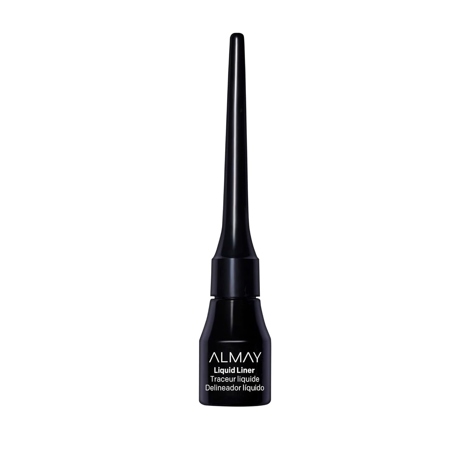 Liquid Eyeliner, Waterproof, Fade-Proof Eye Makeup, Easy-To-Apply Liner Brush, 221 Black, 0.1 Oz