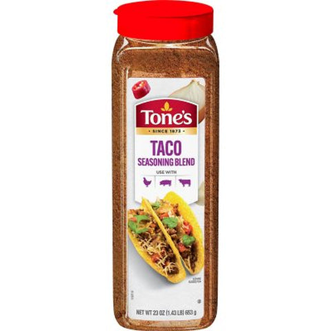 Tone'S Taco Seasoning, 23 Oz.