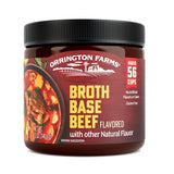 Beef Flavored Broth Base, Granulated Beef Flavored Bouillon, Versatile Usage, Season-To-Taste, Easy-To-Store, 12 Oz Jar (Pack of 1)