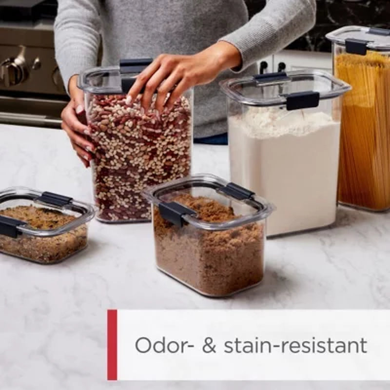 Rubbermaid Brilliance 24-Piece Pantry Food Storage Set